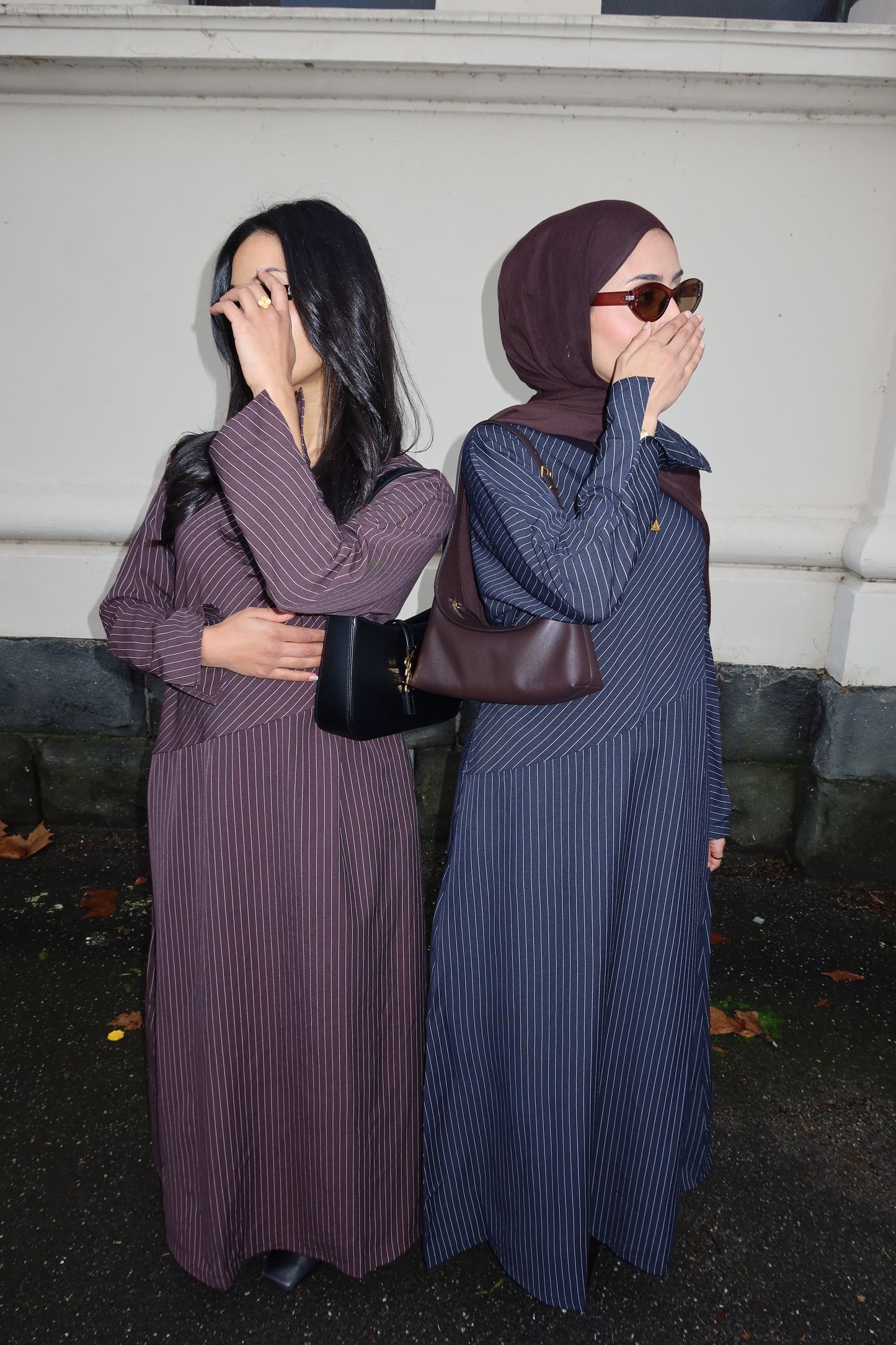 Pinstripe Abayah