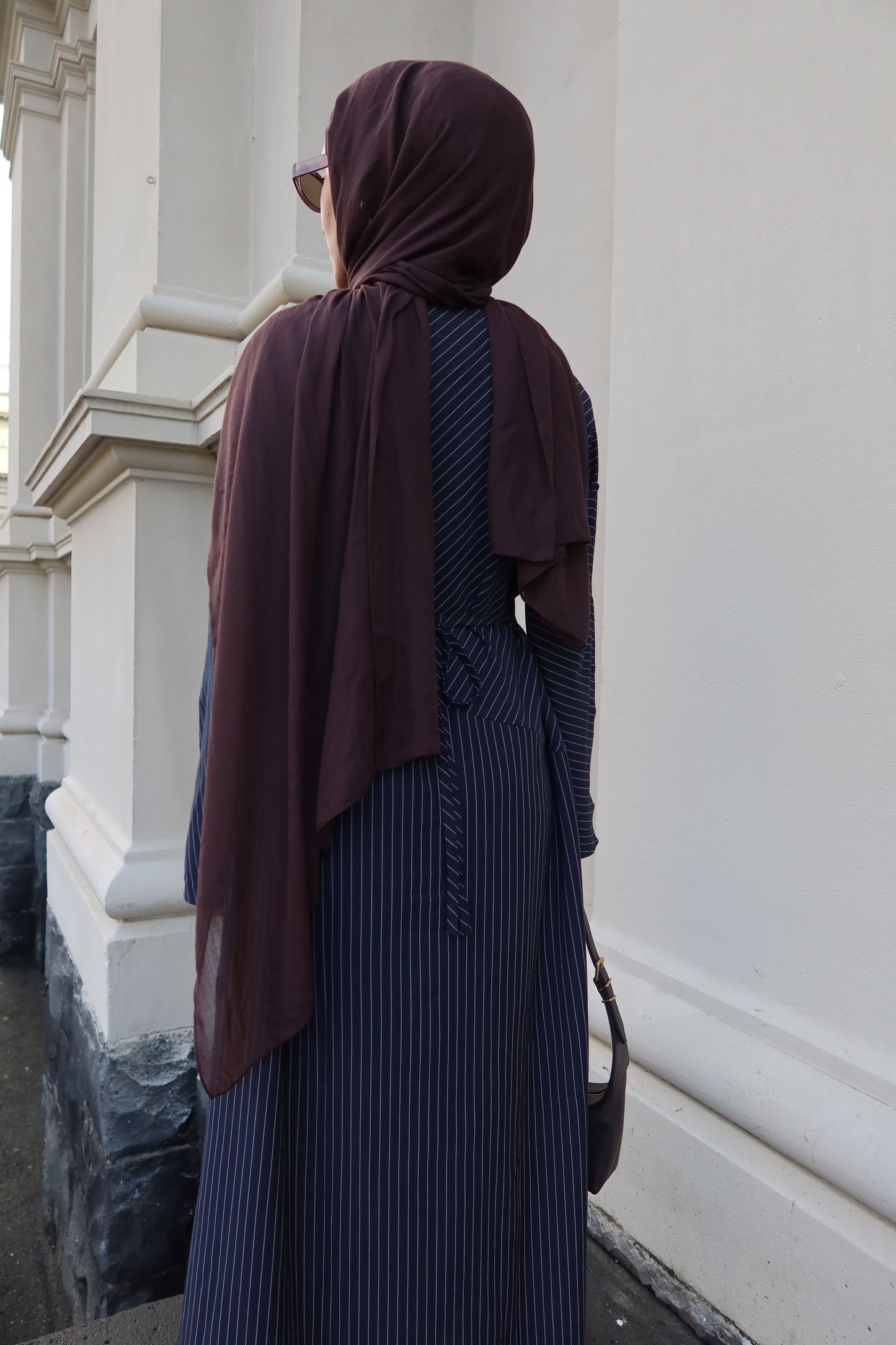 Pinstripe Abayah