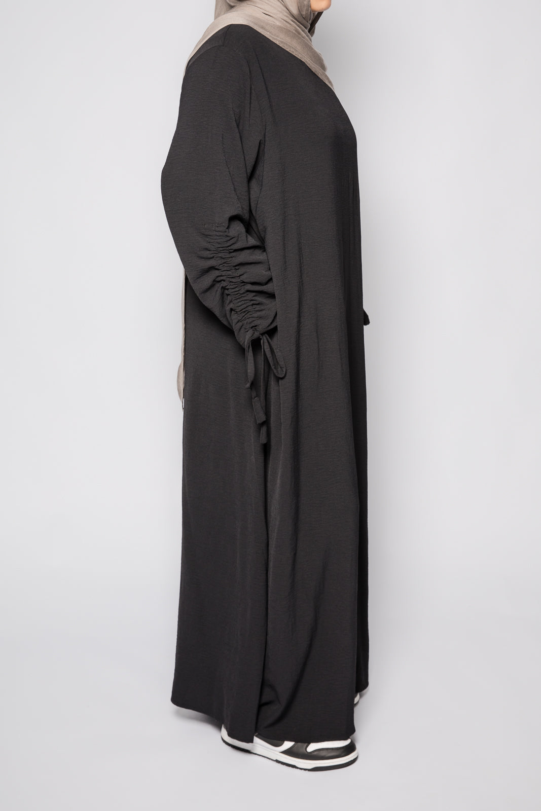 Ruched Sleeve Abayah