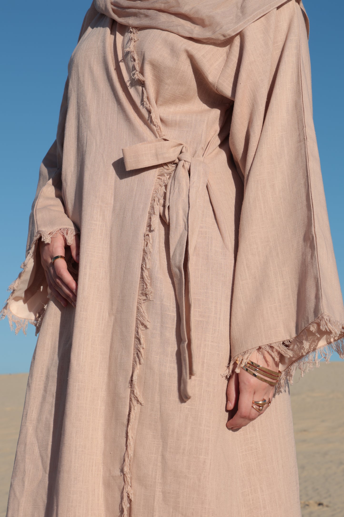 Linen Wrap Abayah