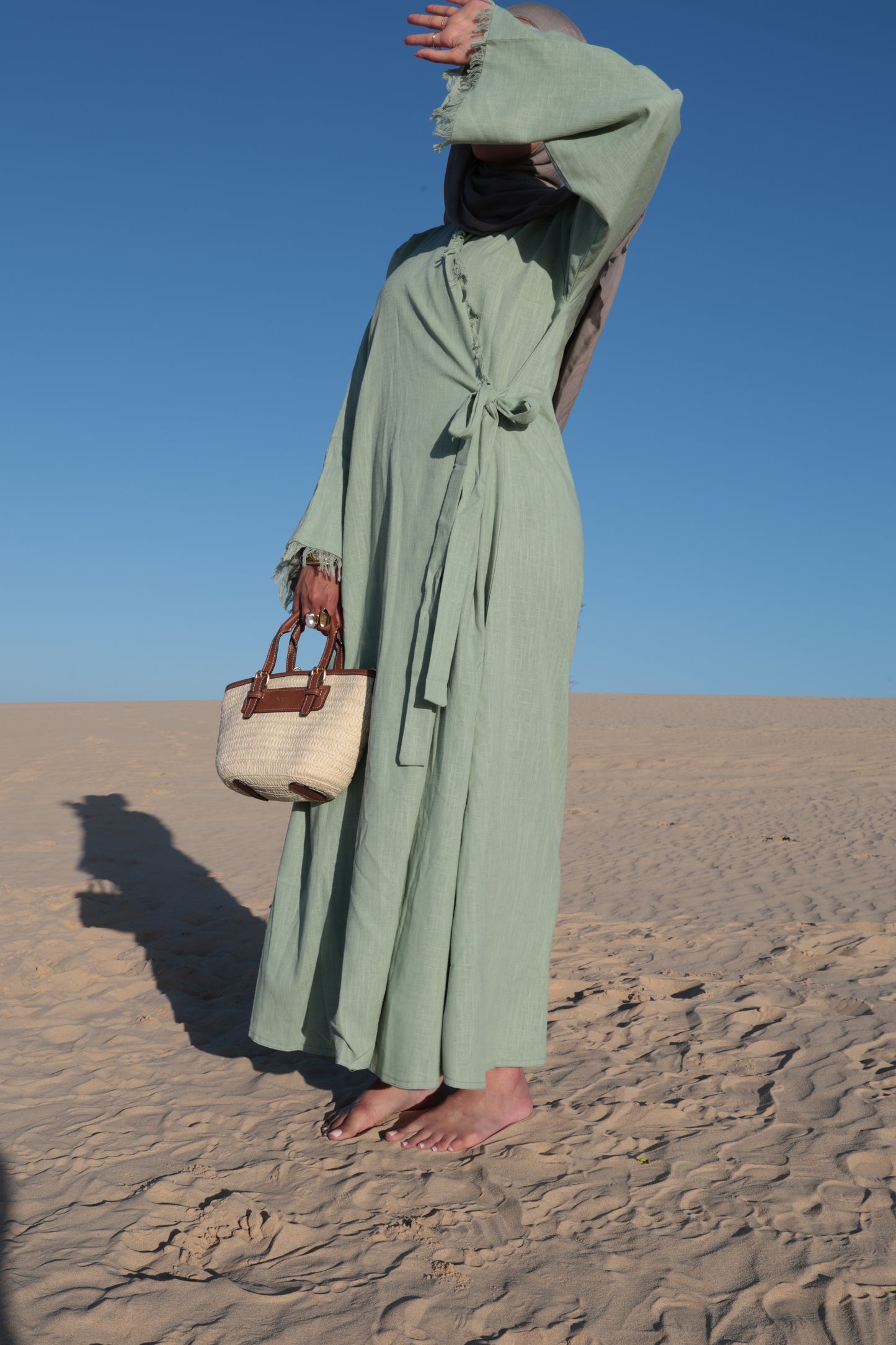 Linen Wrap Abayah