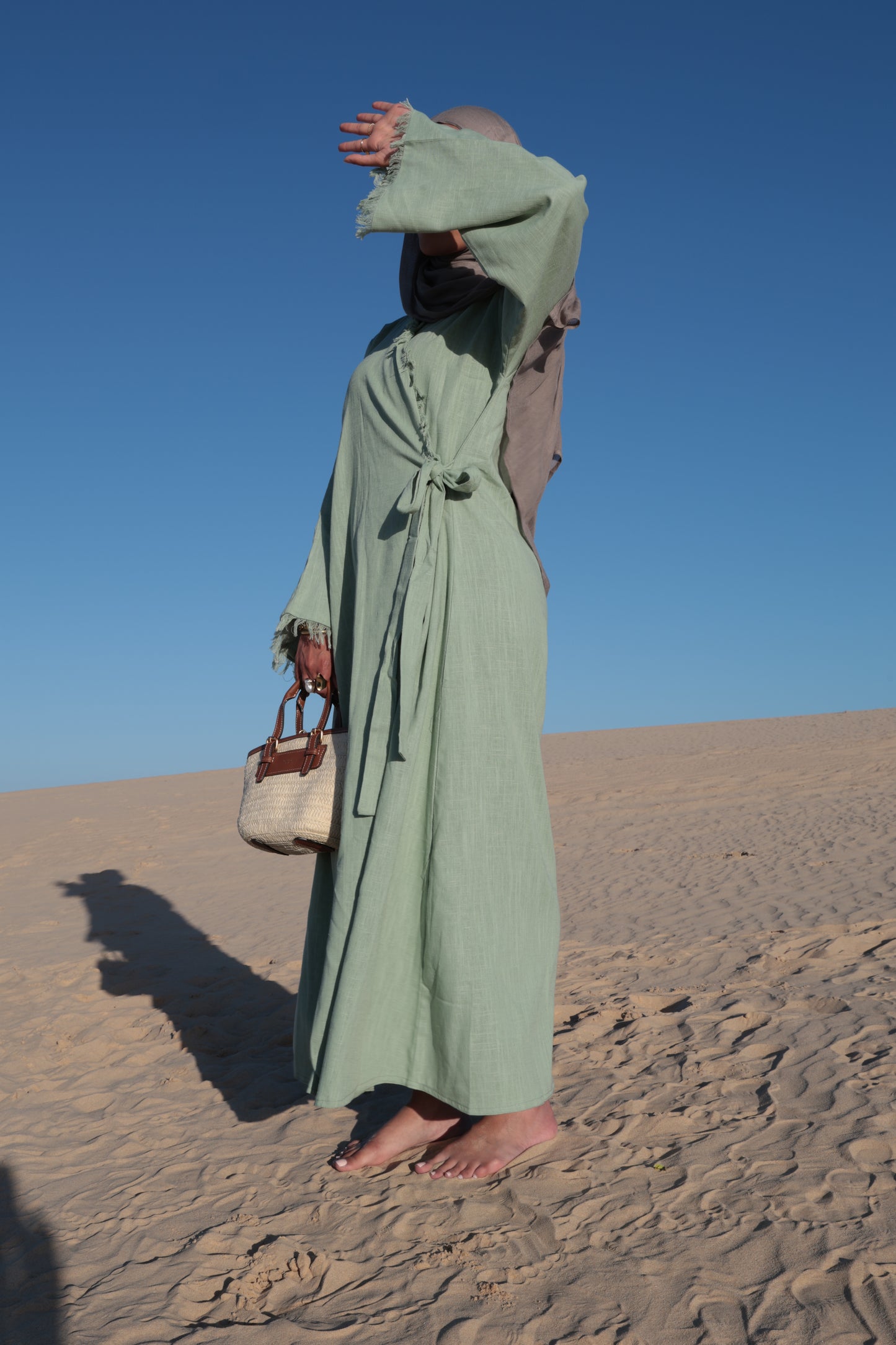 Linen Wrap Abayah