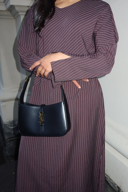Pinstripe Abayah