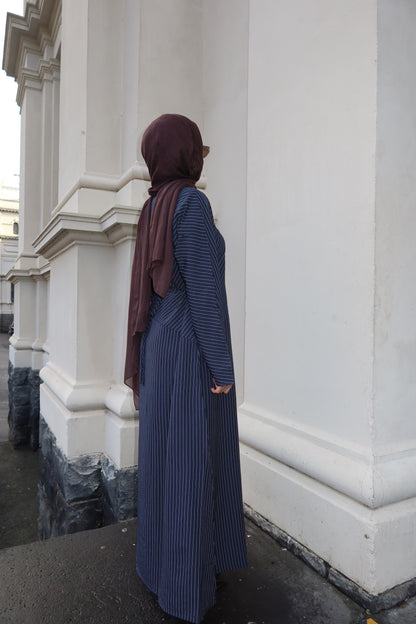 Pinstripe Abayah