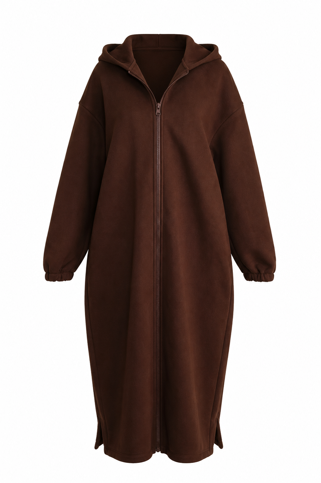 Oversized Hoodie Zip Abayah