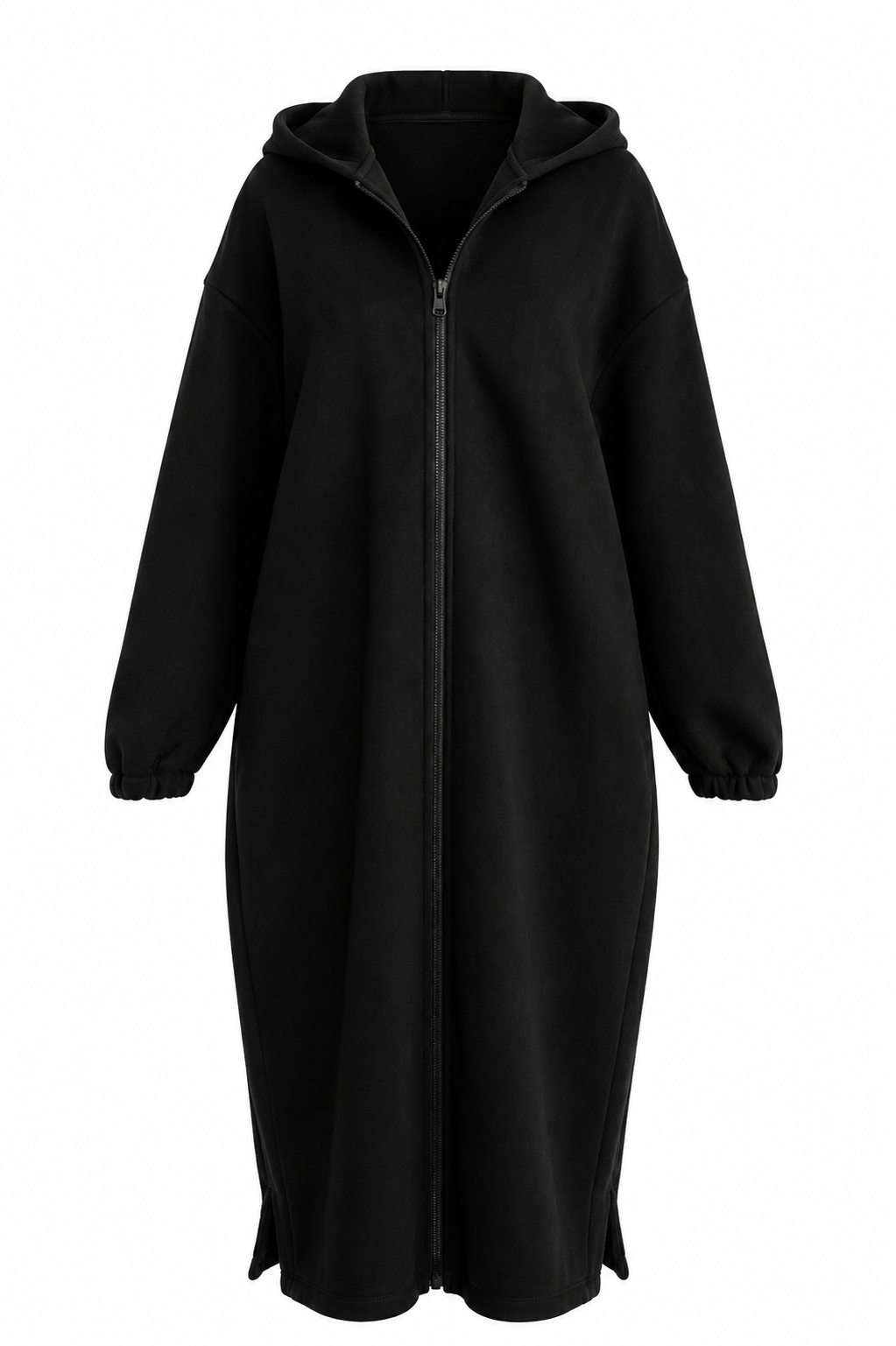 Oversized Hoodie Zip Abayah