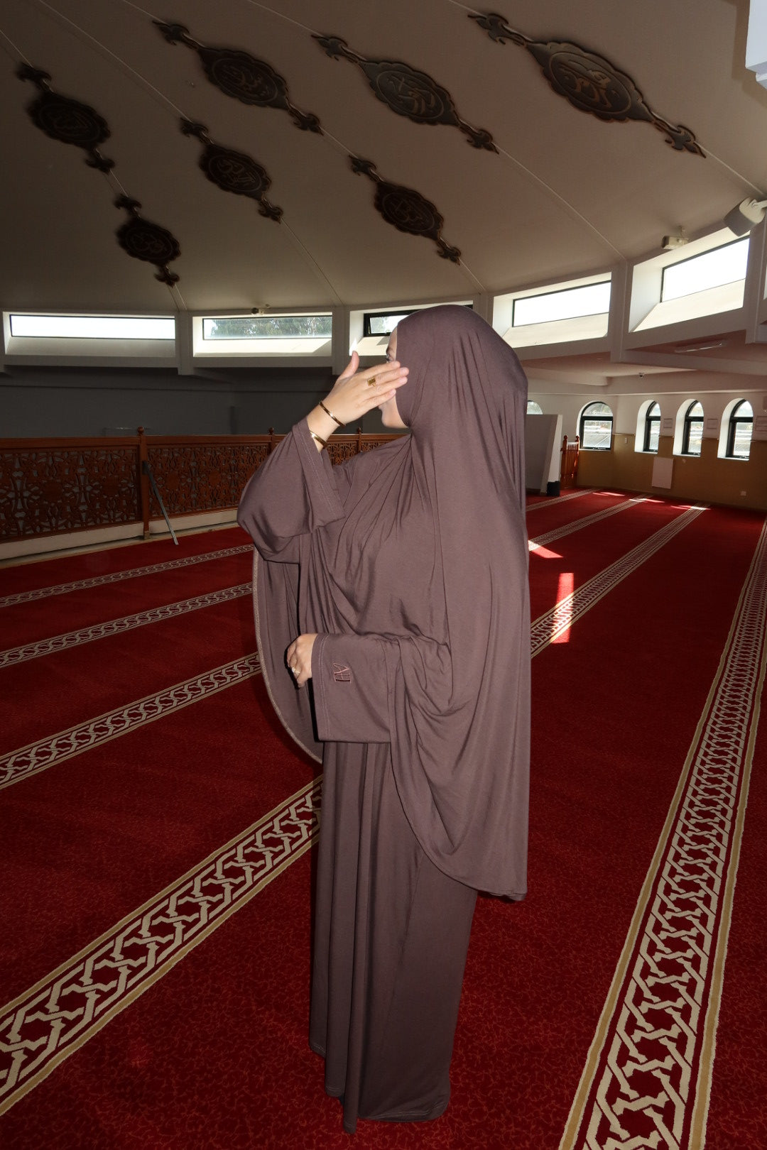 Jersey Jilbab and Abayah Set