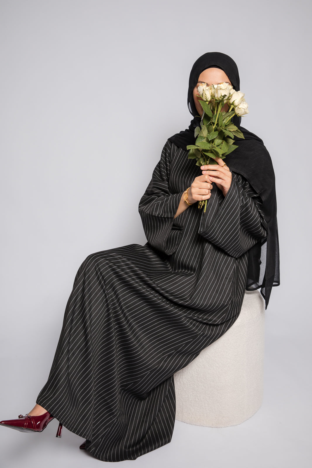 Striped Abayah