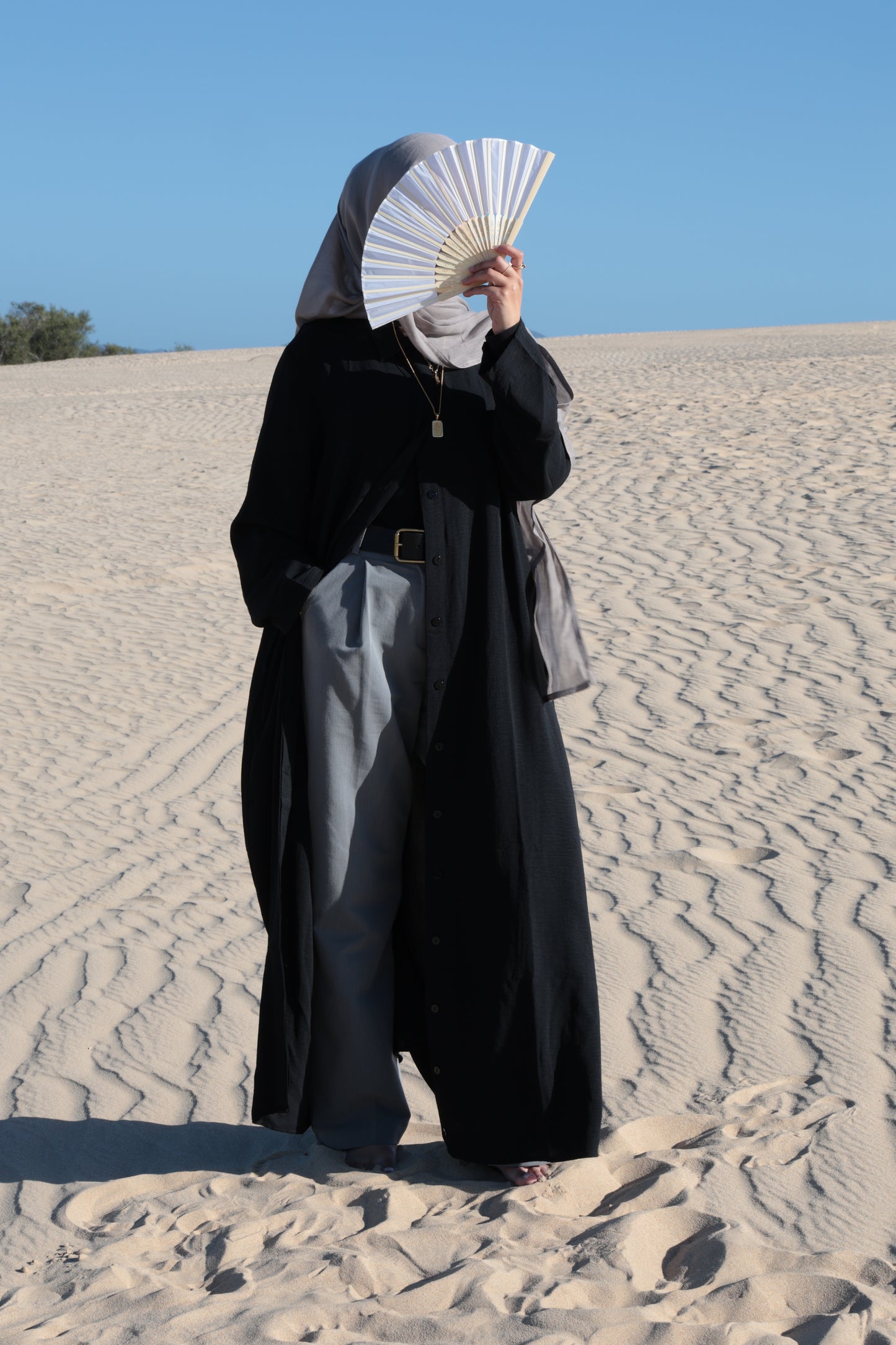 Button-up Abayah