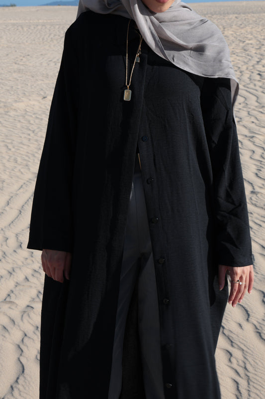 Button-up Abayah
