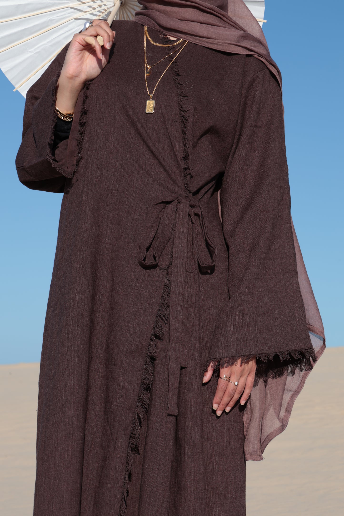 Linen Wrap Abayah