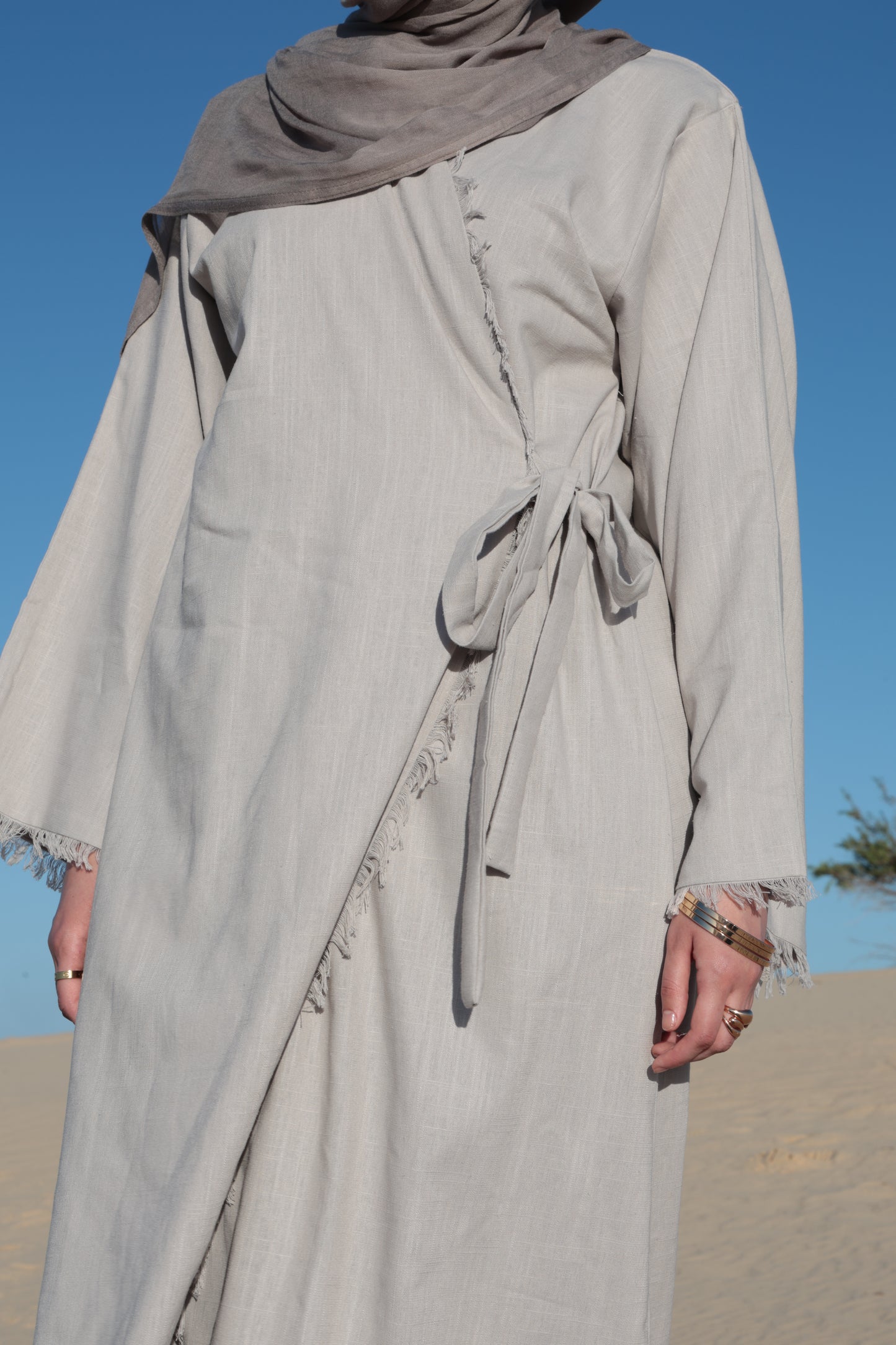 Linen Wrap Abayah