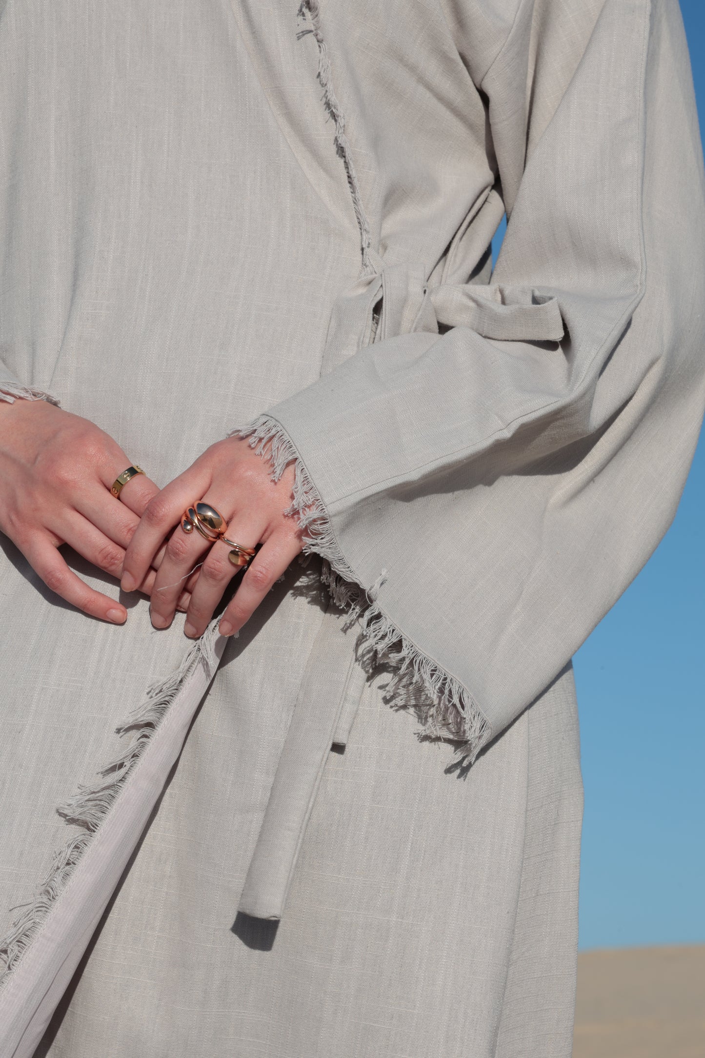 Linen Wrap Abayah