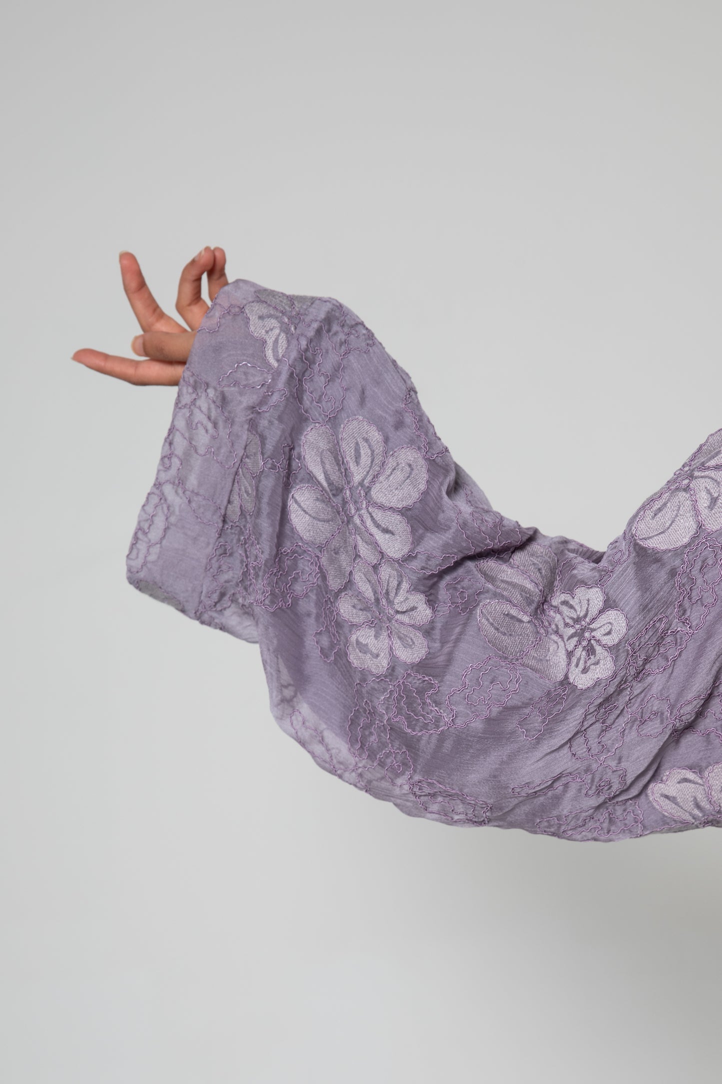 Lilac Bloom Abayah Set